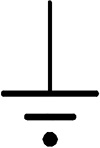 Figure 1. Digital logic ground schematic symbol.